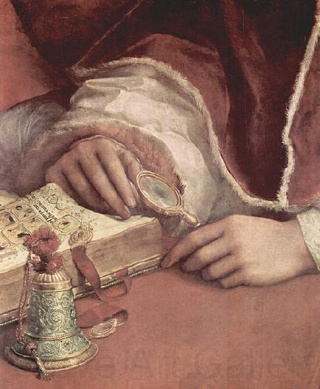 RAFFAELLO Sanzio Portrat des Papstes Leo X Spain oil painting art
